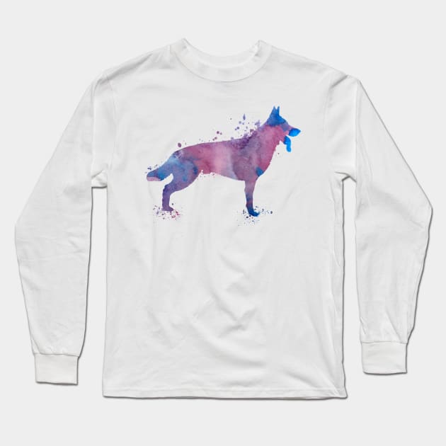 German shepherd Long Sleeve T-Shirt by TheJollyMarten